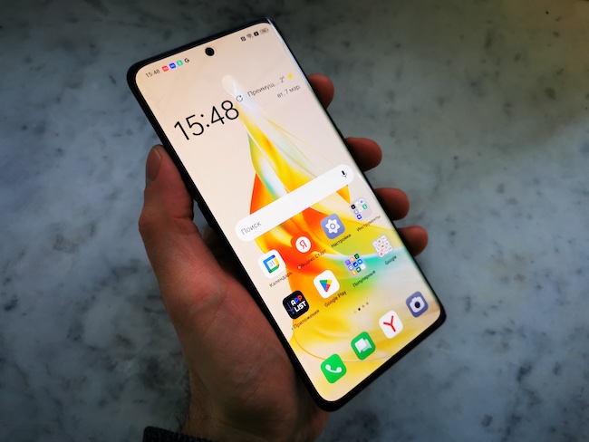 Обзор смартфона OPPO Reno8 T 5G на Android 13.